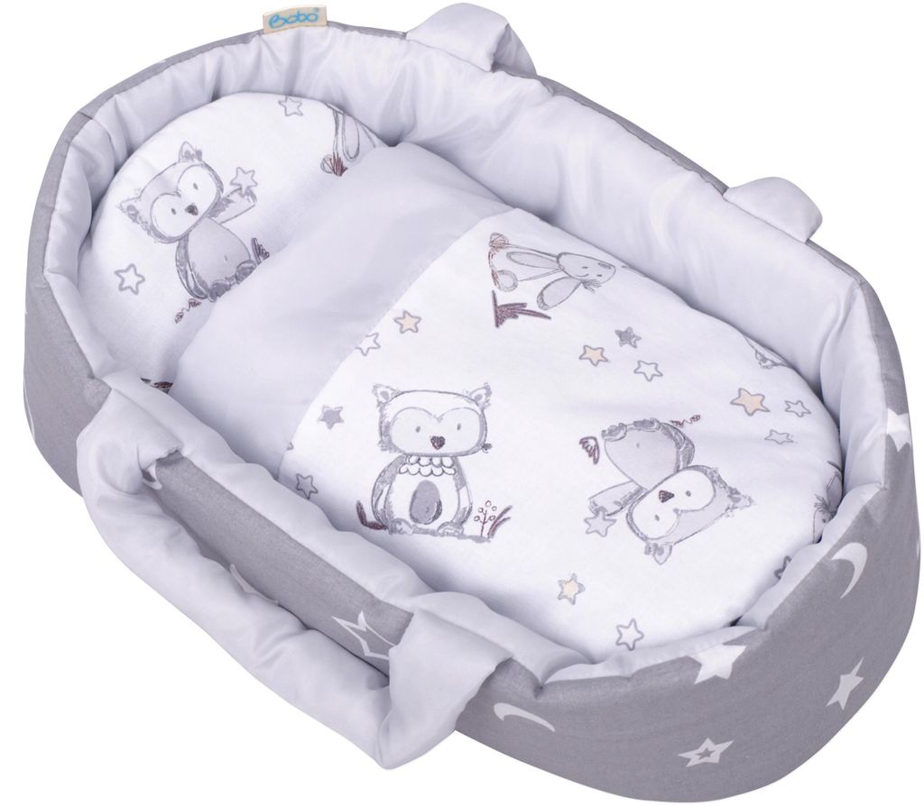 Puppentragetasche für Puppen bis 35 cm, mit Bettzeug BOBO – Produktbild 