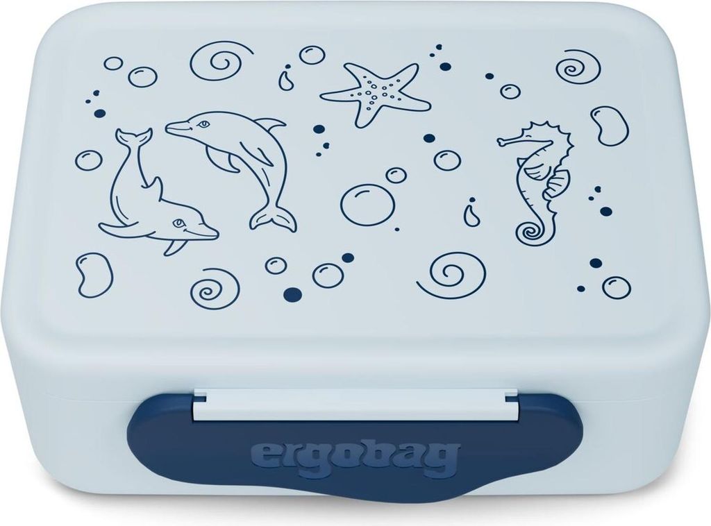 ergobag plastikowy pojemnik na lunch delfin Zdjęcie produktu 