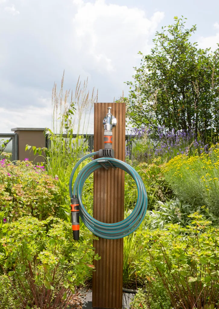 Tuyau spirale anti-noeud avec support de fixation mural robuste - 12