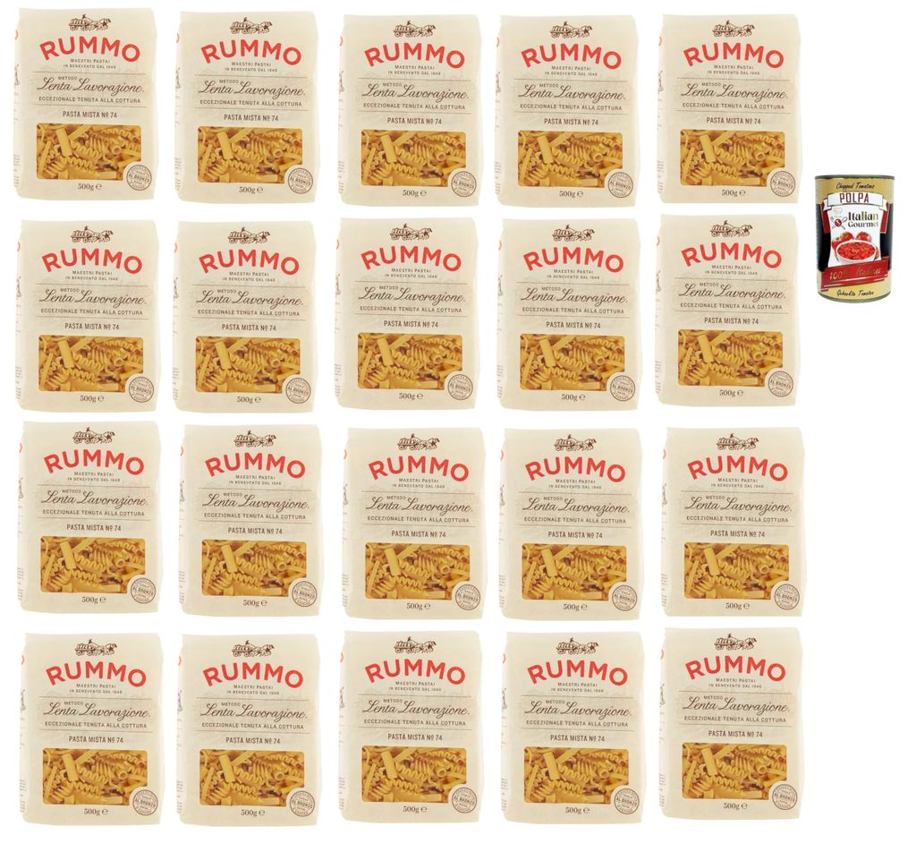 Rummo Pasta Mista n° 74 Pasta Lenta Lavorazione Teigwaren Produktbild 