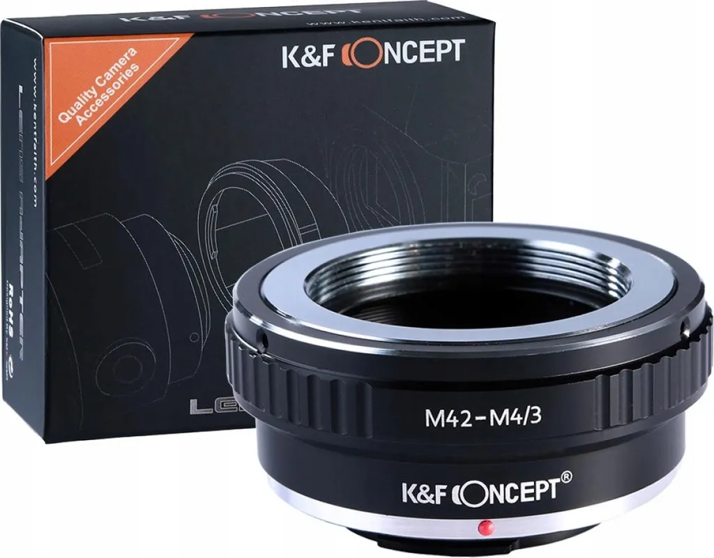 Adattatore K&F per Olympus / Panasonic m4/3 Micro 4/3 na M42 / KF06.076