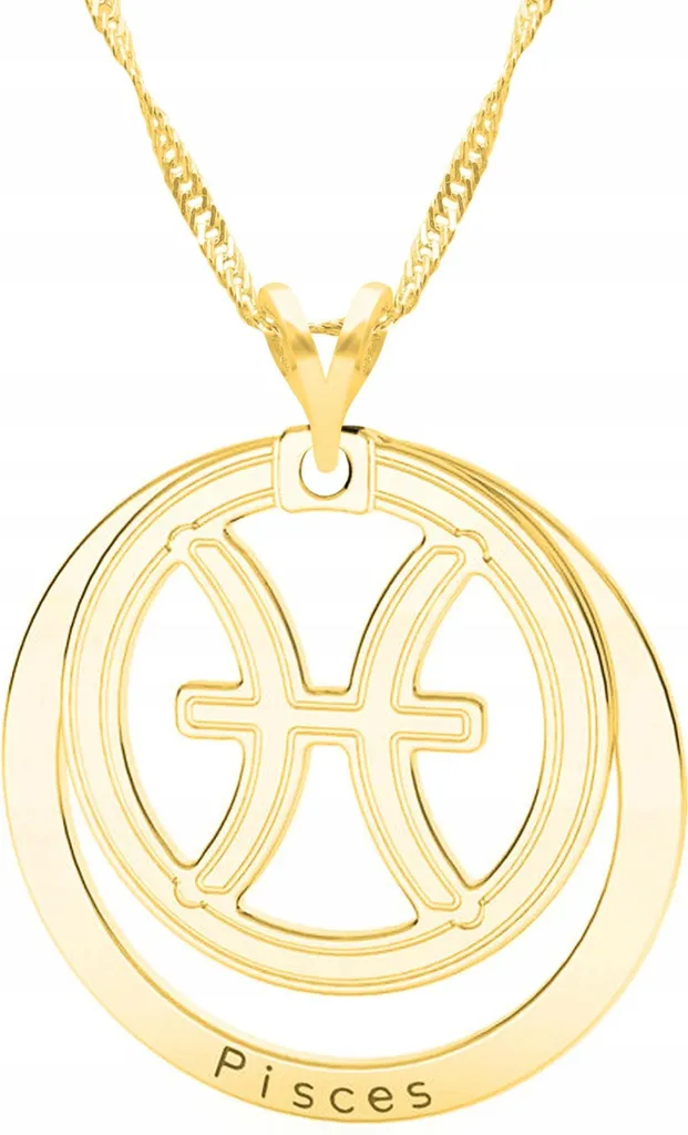 Monkimau Collana Pesci In Argento Sterling 925 - Gioiello Astrologico Elegante Per Donna