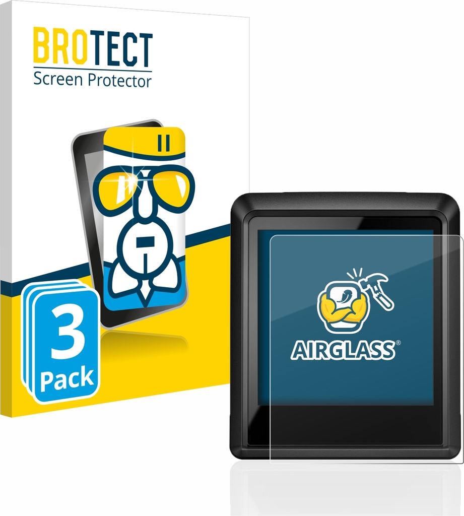3x BROTECT Schutzglas für Bosch Intuvia 100 Schutzfolie Panzer Folie Glas Display Schutz klar