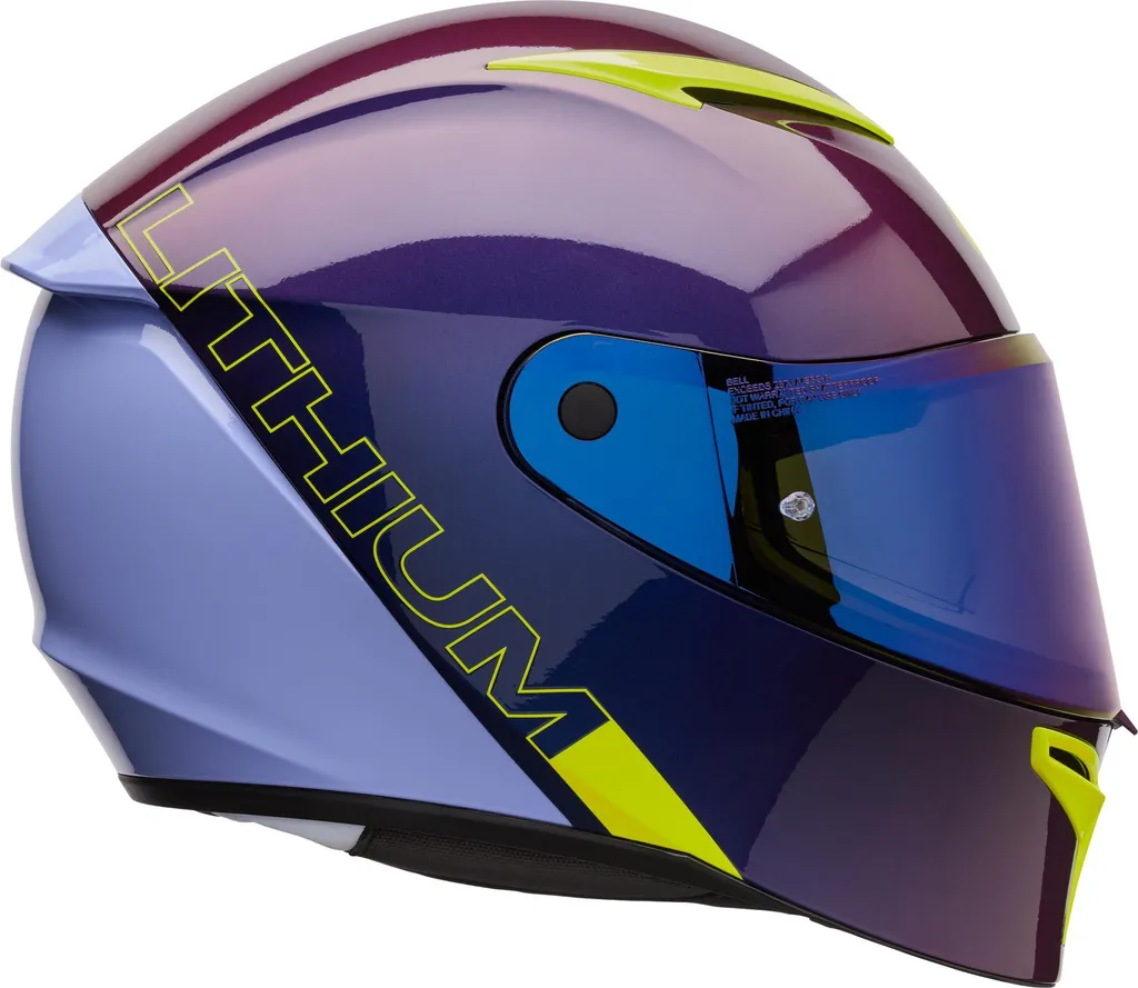 Casque Bell Lithium MIPS Plus Delta Noir Violet Taille M 57-58 cm - 2