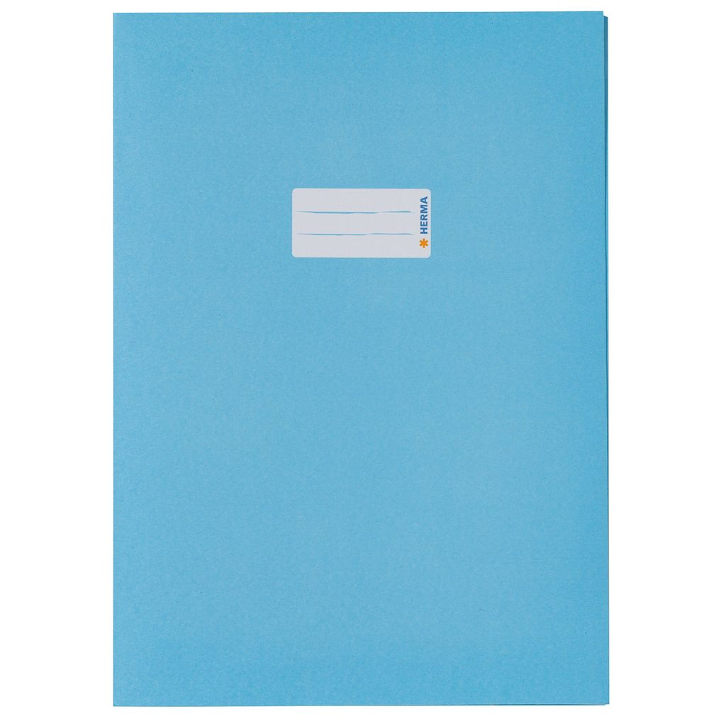 HERMA Heftschoner Papier A4 hellblau, Hellblau, Papier, 214 Produktbild 