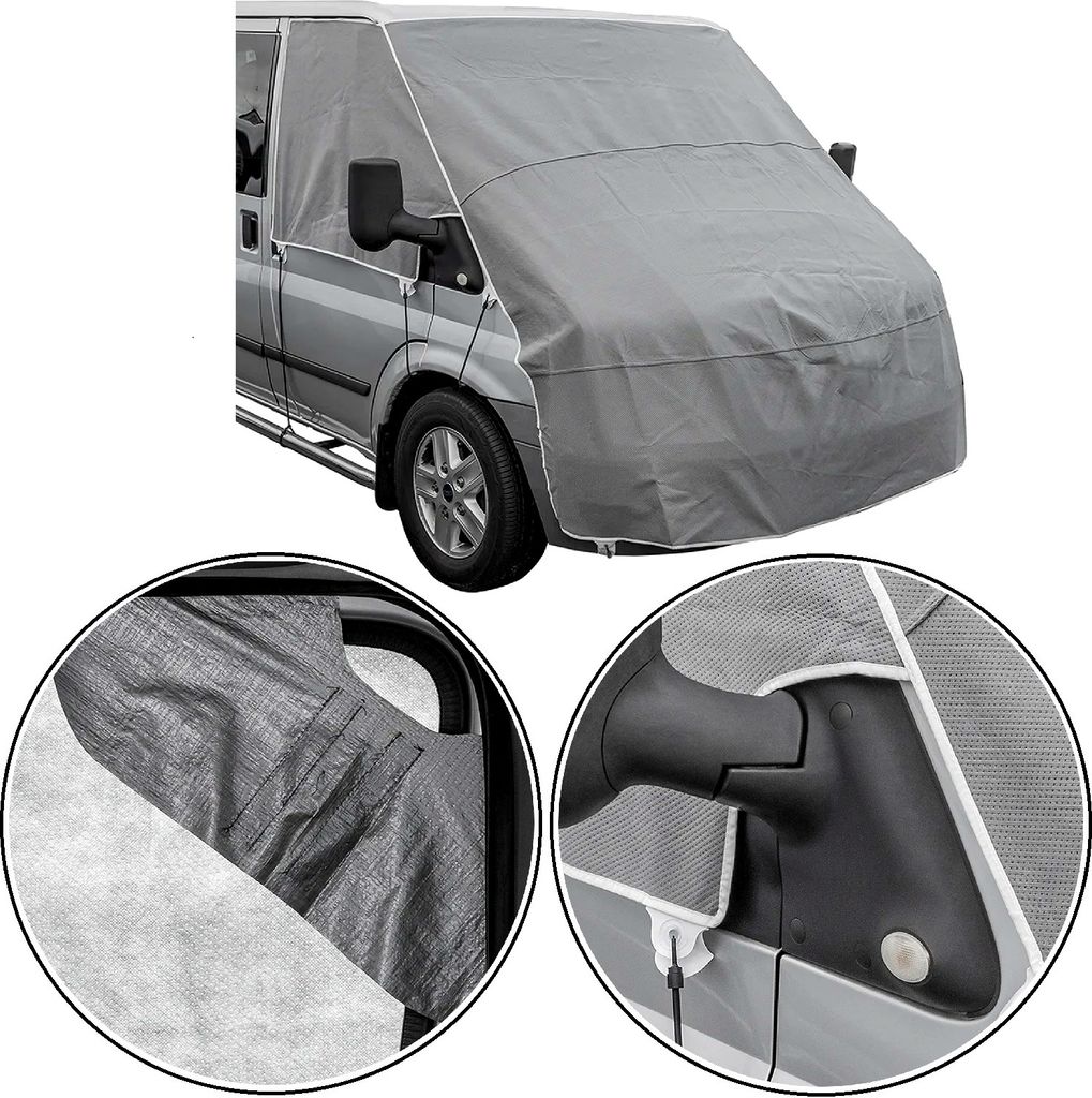Frontscheibenabdeckung  Kompatibel Ford Transit 2006-2013 – Produktbild 