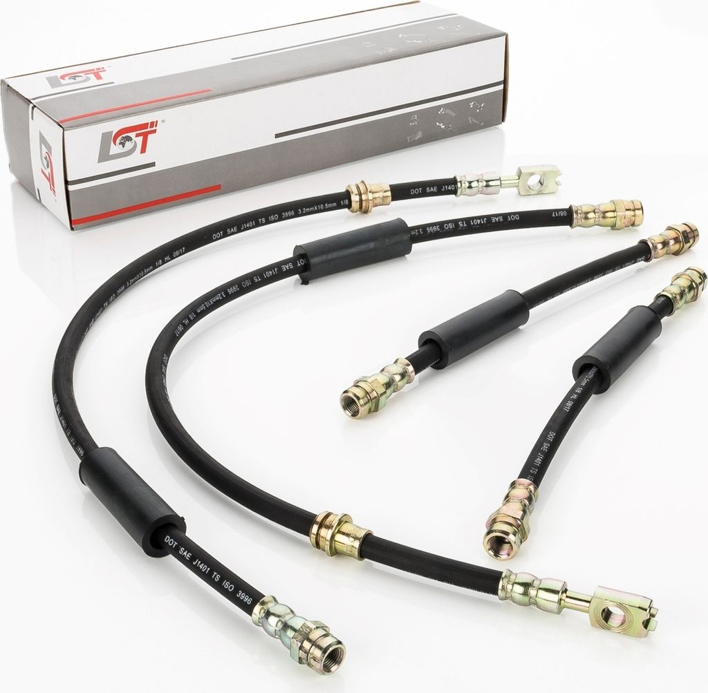 4x Bremsschlauch Bremsleitung Set vorne hinten links rechts für Audi TT 8J3 8J9