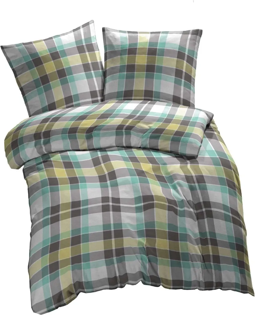 Copripiumino ETÉREA 155x220 Cotone Seersucker Verde No Stiro 2pz