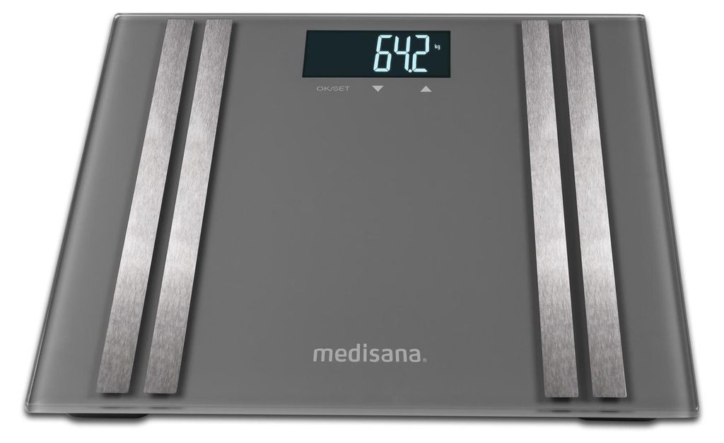 medisana BS 476 grau Körperanalysewaage bis 180 kg Produktbild 