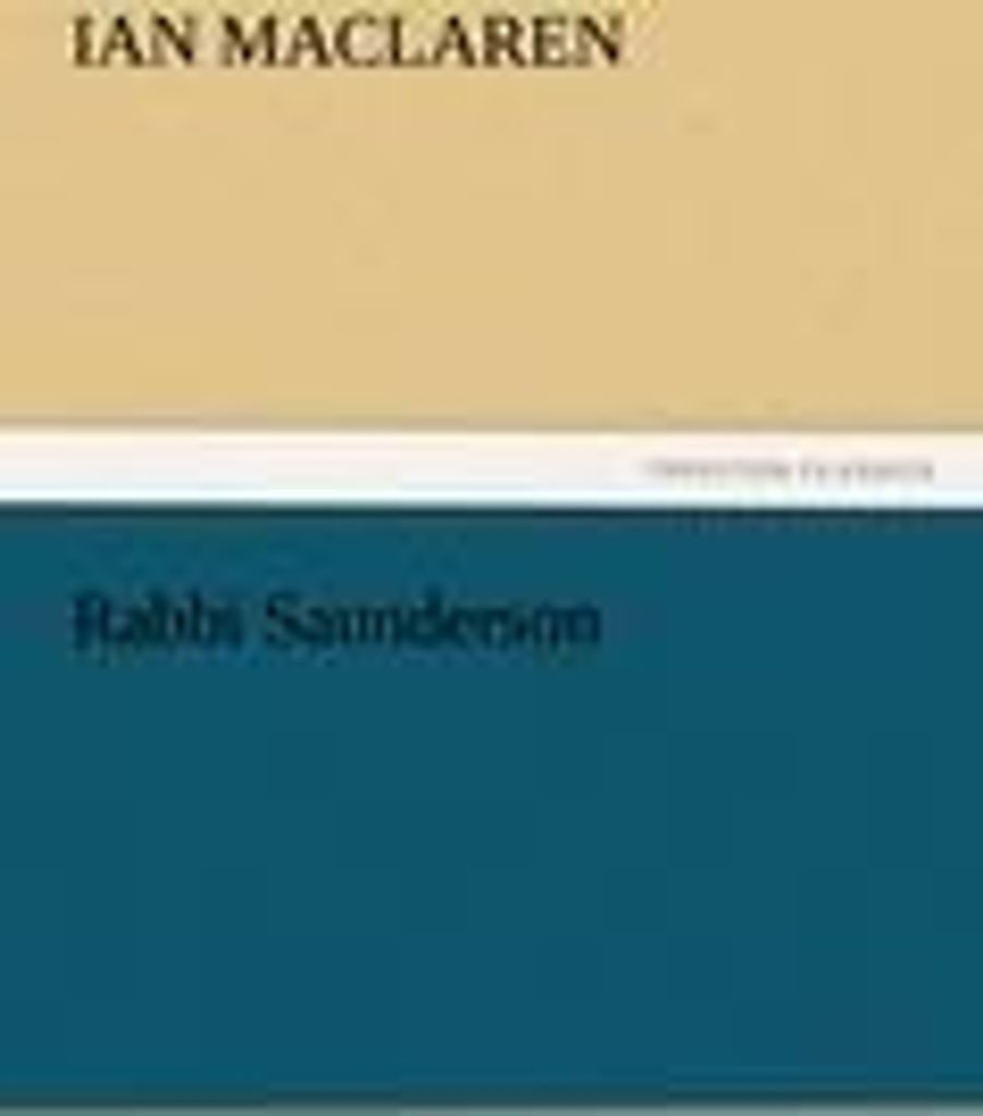 Rabbi Saunderson
