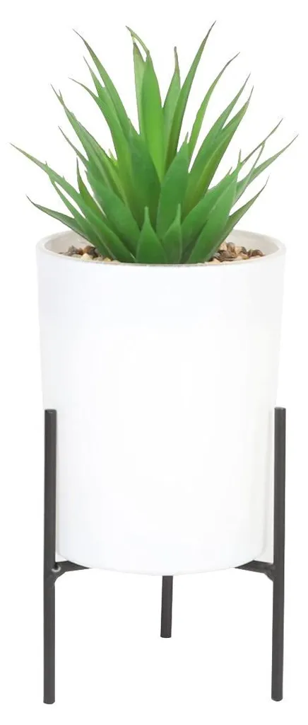 Plante artificielle Halo : décorer sans entretien avec pot et support