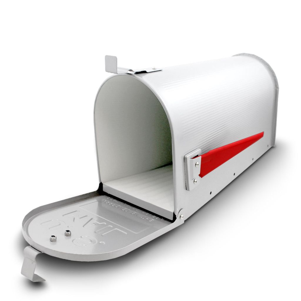Briefkasten Mit Ständer Original US Mailbox Elite - Stahl Briefkasten Grün, Größe T1, 48x17x22 Cm, Mit Adler-Motiv Mailbox Größe T-1