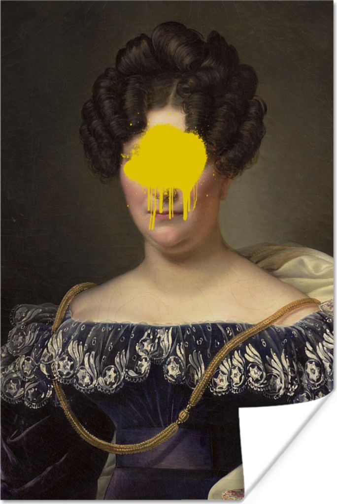 MuchoWow Poster Johanna Henriette Engelen - Dubois Drahonet - Gemälde 20x30 cm - Papierdruck