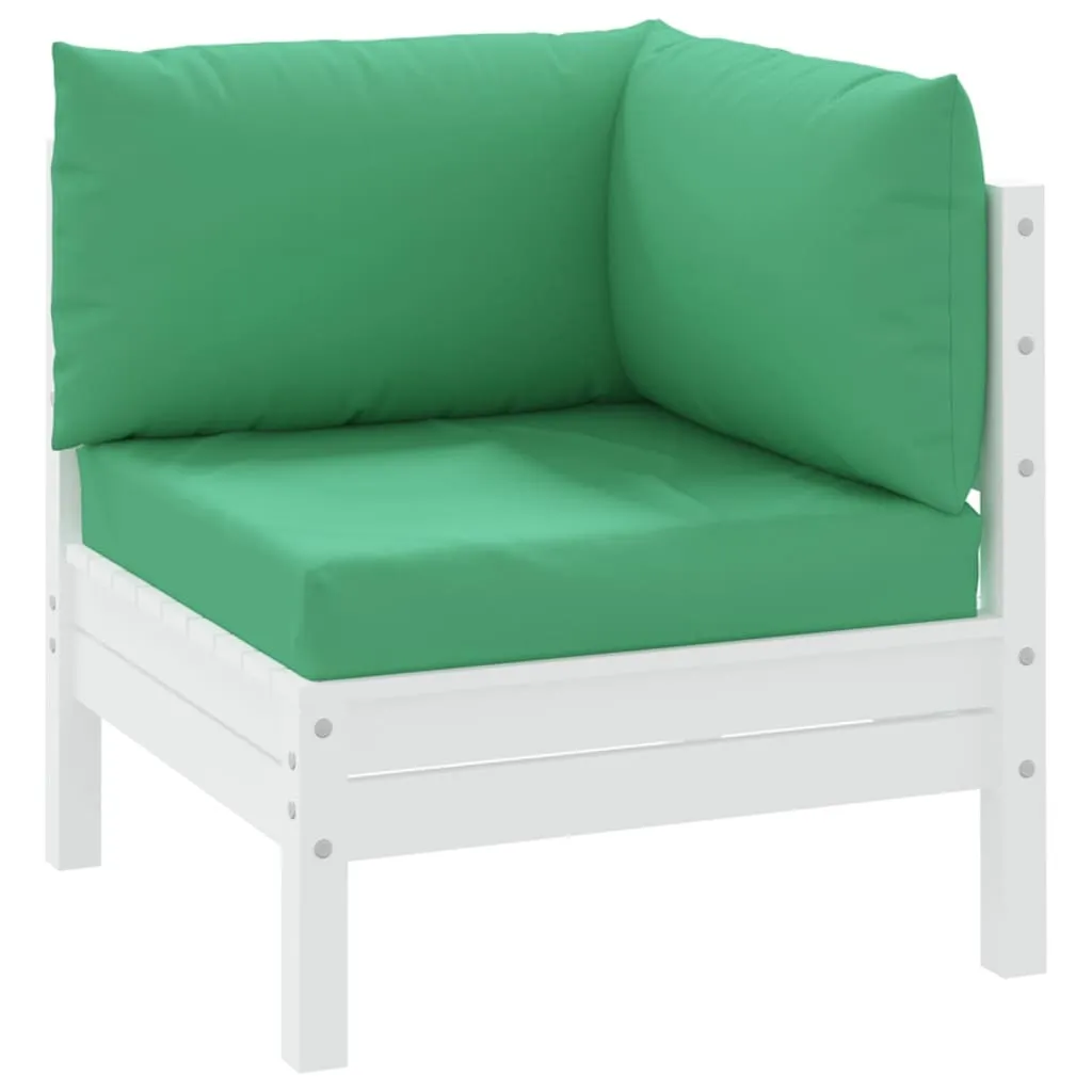 Coussin de palette Vert confortable et durable - Solution salon de jardin