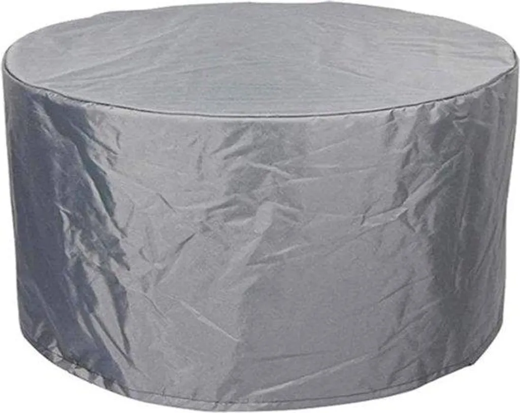 Housse de salon de jardin ronde 180x109 cm imperméable et anti-UV