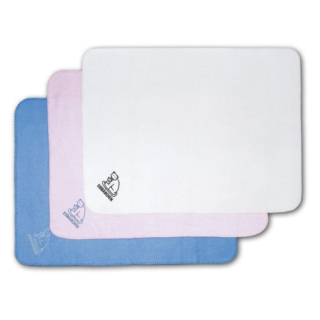 HEITMANN Fleecedecke hellblau 100x75 cm
