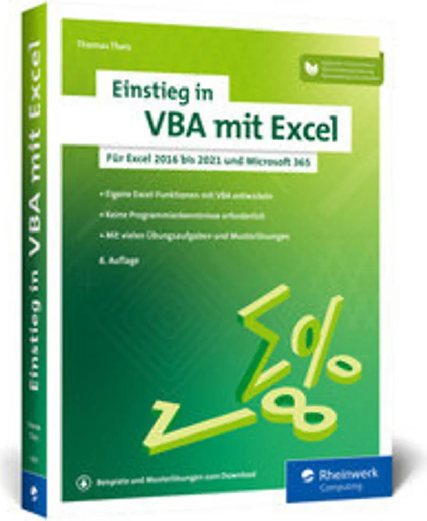Einstieg in VBA mit Excel : Programmation Efficace et Macros Rapides