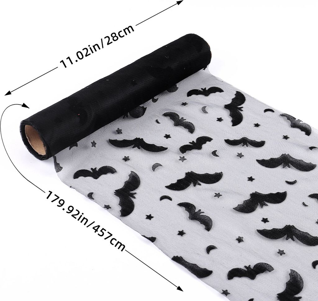 Halloween-Tischläufer, Fledermaus, Spinnennetz, Skelett, Tischdecke, Küche, Esstisch, Herzstück für den Innenbereich, Heim-Party-Dekoration