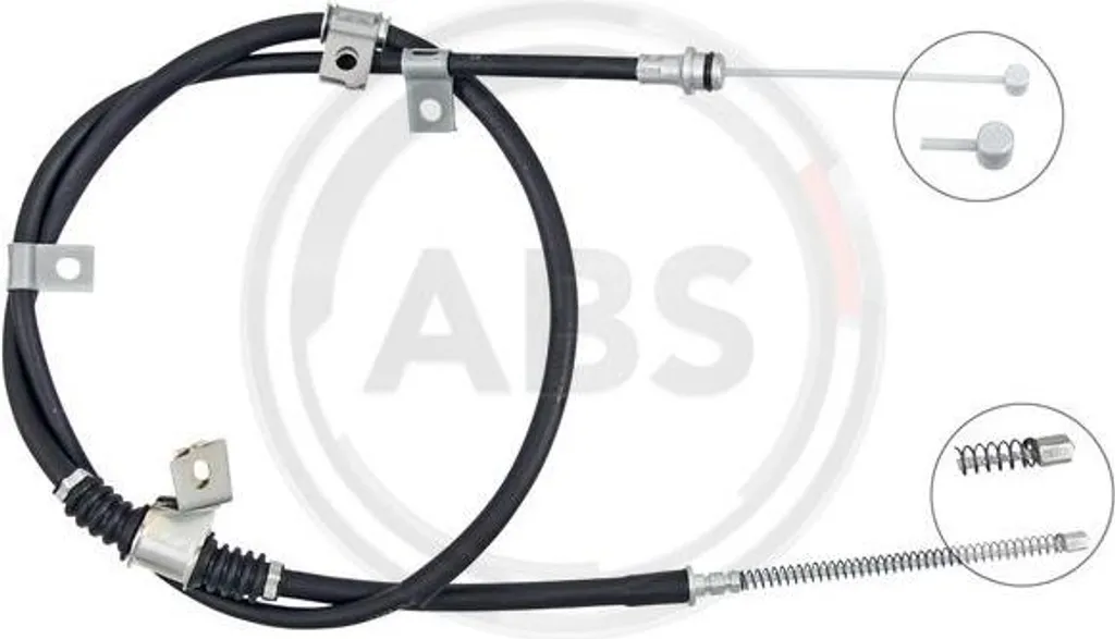 Câble de frein à main A.B.S. K10219 pour Pajero OE MR407184 Robuste