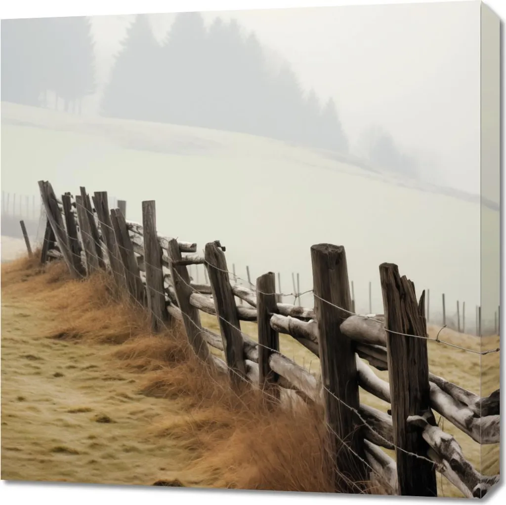 Déco Murale 70x70 cm : Habillez vos Murs avec cette Image Brouillard