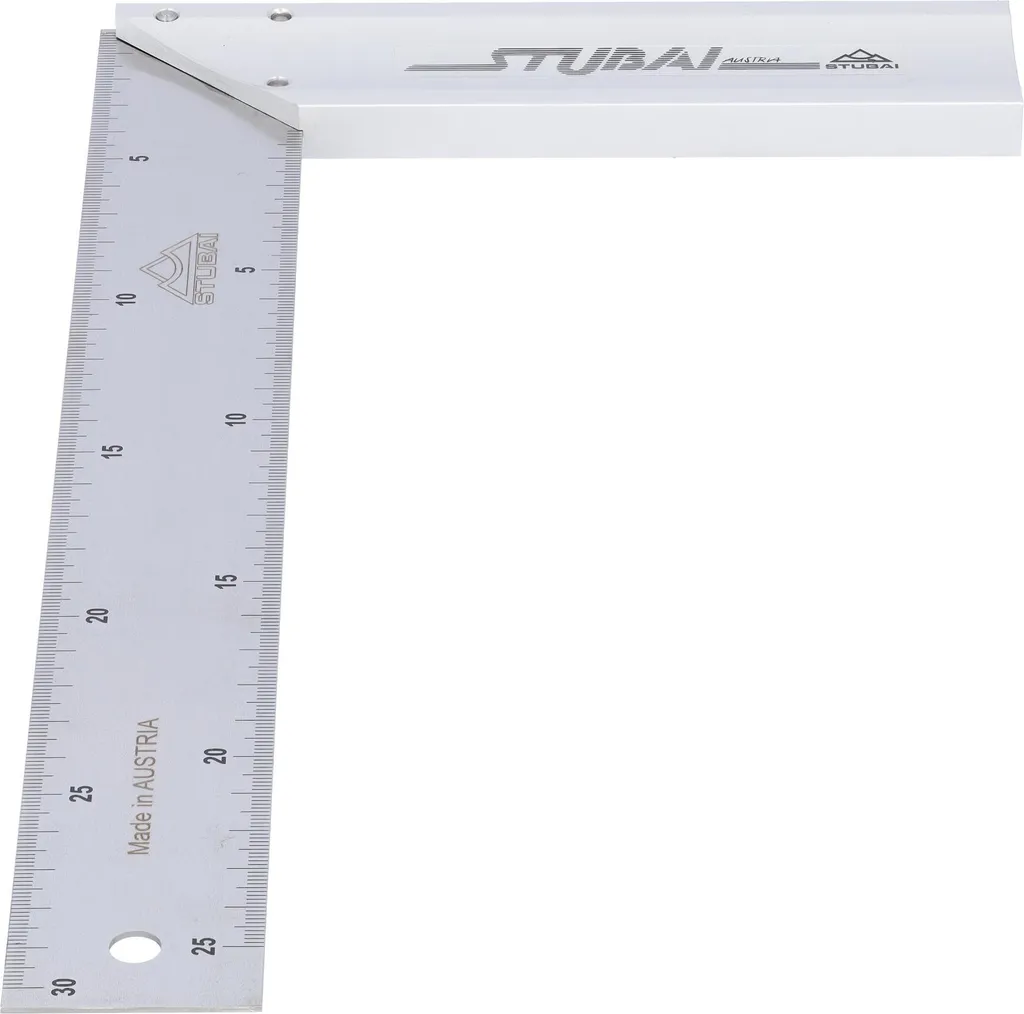 Équerre de menuisier pour mesures de précision et marquage Stubai 30cm - 8