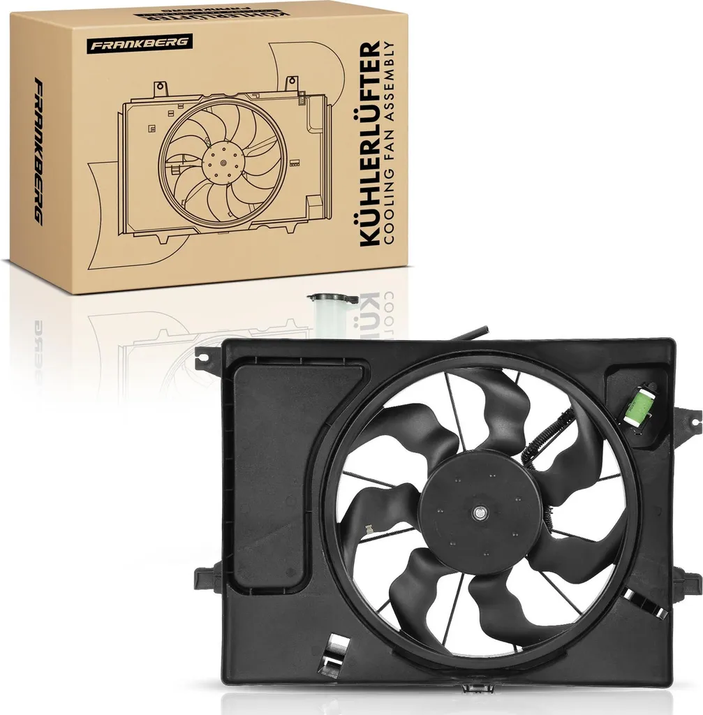 Ventilateur de Radiateur pour Hyundai i30 et KIA Cee'D : Montage Facile