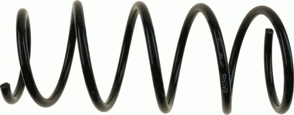 Ressort de suspension SACHS 997 887 : Finis les bruits de châssis