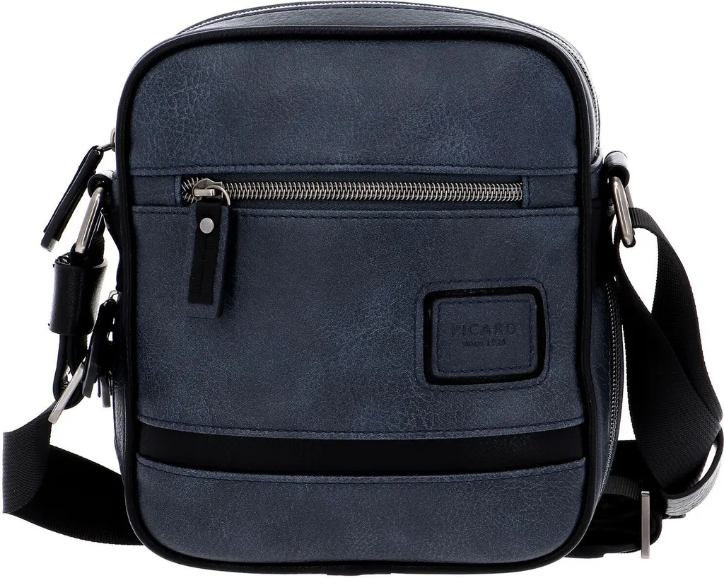 PICARD Breakers Sac à Épaule Bandoulière Crossover Bag Jeans Bleu Mixte