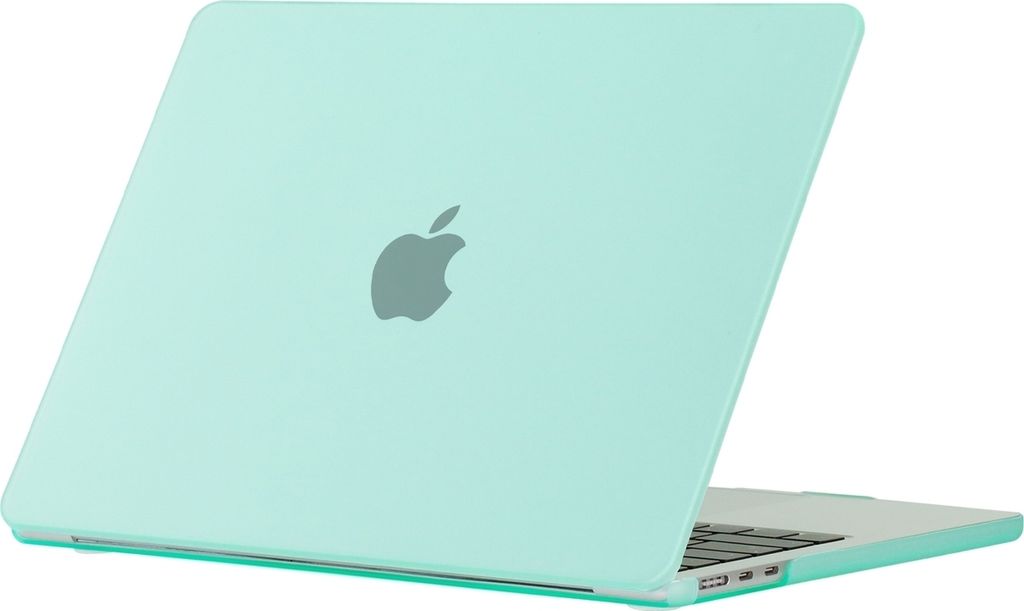 Mobigear Matte MacBook Air 15 Zoll (2023-2025) Hardcase Hülle MacBook Case - Grün - Model A2941 / A3114 / A3241