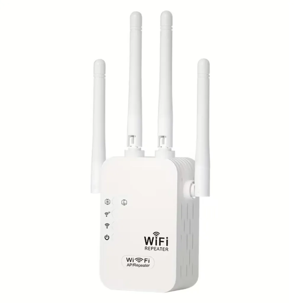 Amplificatore WLAN dual band da 1200 Mbit, ripetitore WiFi da 1000 m², punto di accesso WiFi a 2,4 GHz e 5 GHz - WIFINA 5G