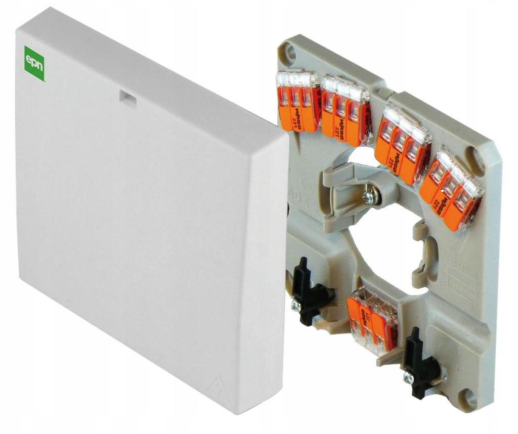 Boîtier électrique en saillie Elektro-Plast Nasielsk 113 x Image du produit 