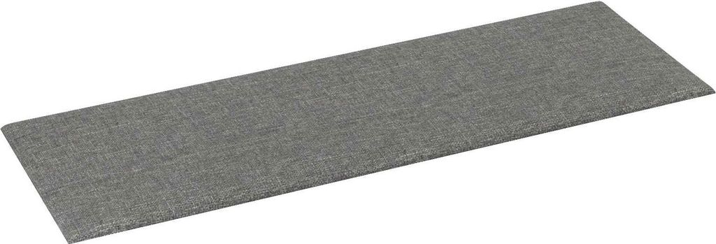 "im Diskont"Wandkopfteilen 12 pcs - CLORIS - Hellgrau 90x30cm Stoff - Kopfteile DEMöbel6211921