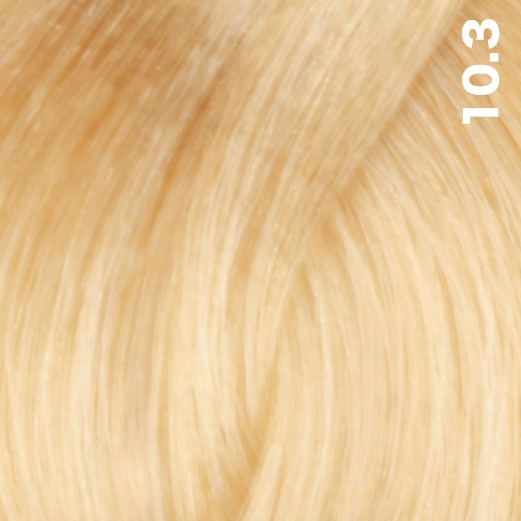 FemMas Hair Color Cream 100ml Haarfarbe Hell Lichtblond Gold 10.3