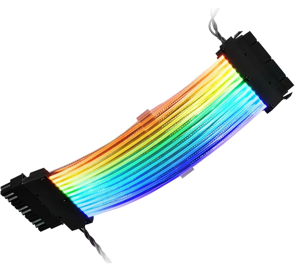 Bande LED RGB Adressable Sharkoon SHARK XTend 24 avec Effets Dynamiques