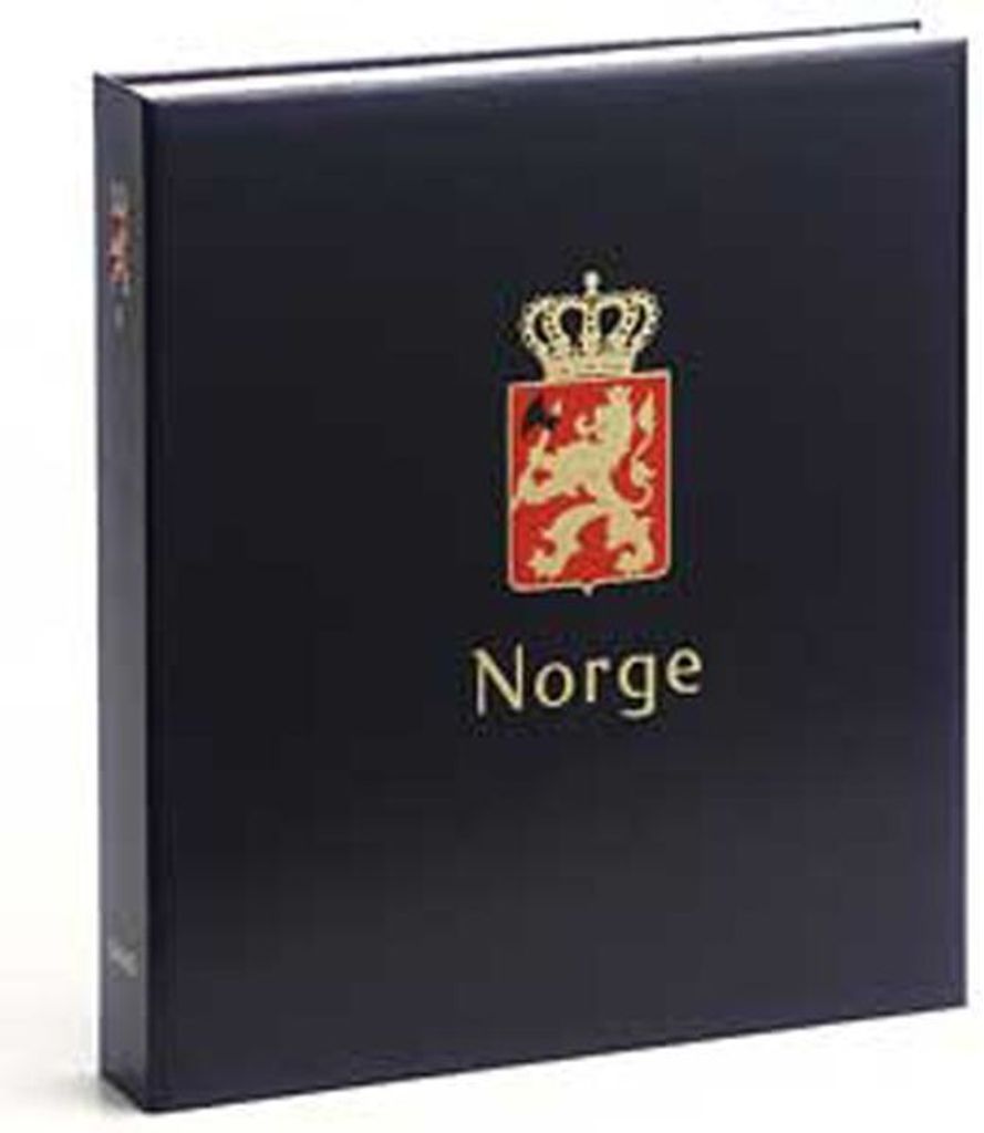DAVO 7031 Luxus Briefmarken Album Norwegen I 1855-1969