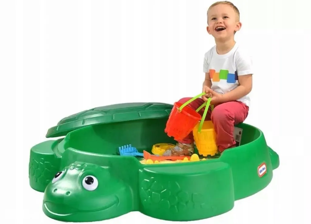Table de sable Little Tikes anti-UV avec couvercle pour sable propre - 7