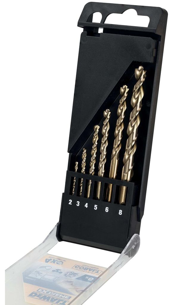 Coffret de 6 forêts HSS-CO métal DEWALT DT4956-QZ Extreme Image du produit 