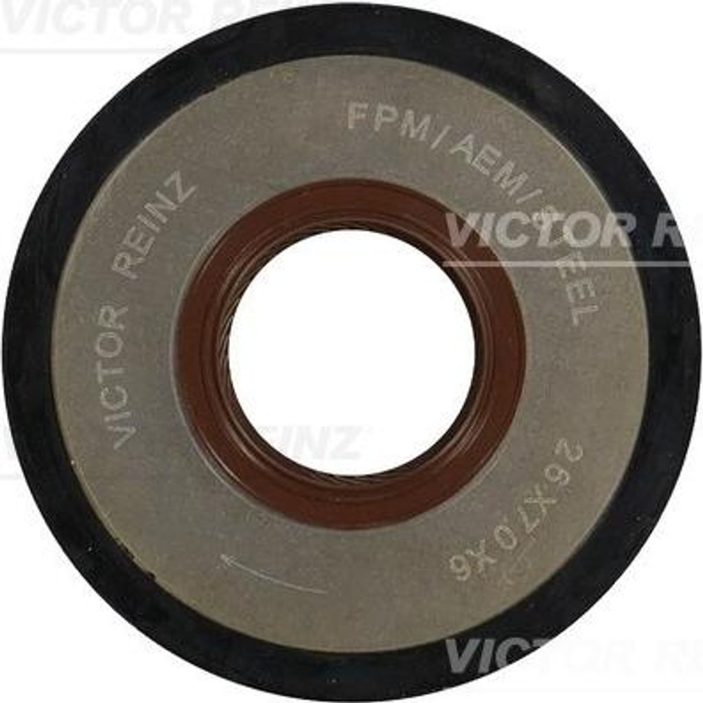 REINZ Nockenwellendichtung 81-10652-00 stirnseitig für VOLVO XC60 II (246) 6mm Gummi 26mm 70mm