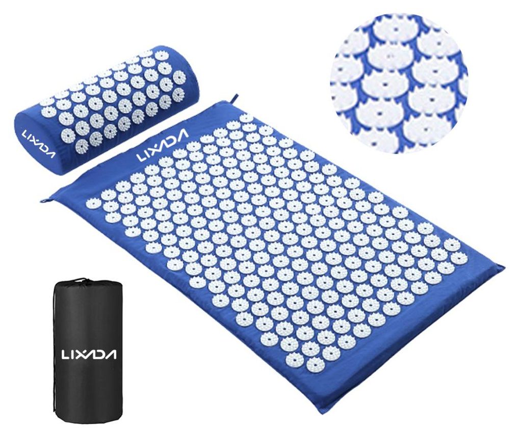 Akupressur Matte Köpfe Nacken Rücken Schmerzen Lindern Fuß Massage Kissen Kissen Yoga Spike Matte Akupunktur Pad Nadel-les Massagegerät