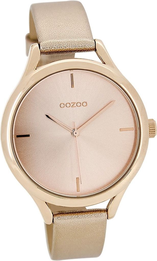 Oozoo Leder Damen Uhr Armbanduhr rosegold Elegant Oozoo Timepieces D2UOC8347A