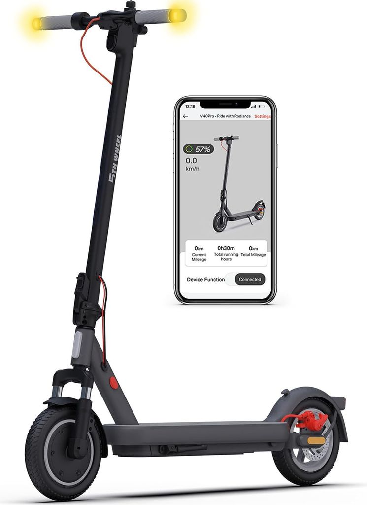 E-Scooter mit Straßenzulassung 5th Wheel V40 Pro 400W 10 Produktbild 1