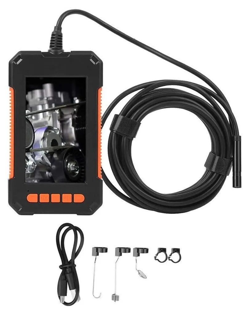 Endoscope industriel 5m avec moniteur intégré pour diagnostic précis - 4