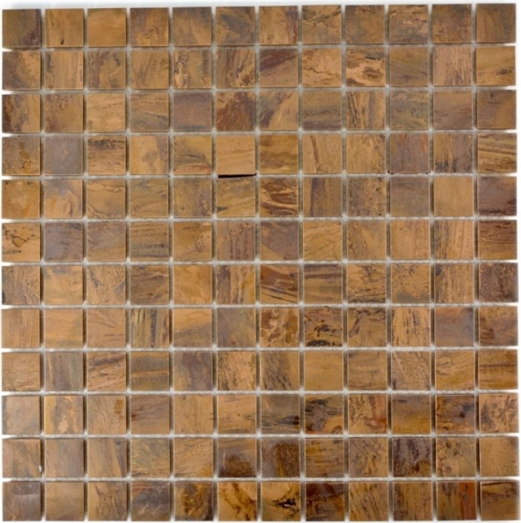 Mosaik Fliese Kupfer kupfer braun Wand Küche MOS49-1510
