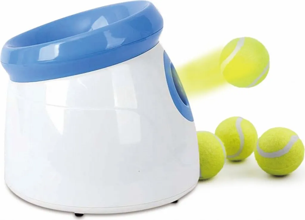 Lanceur de balles automatique BOT L2 bleu pour chiens de 5 cm