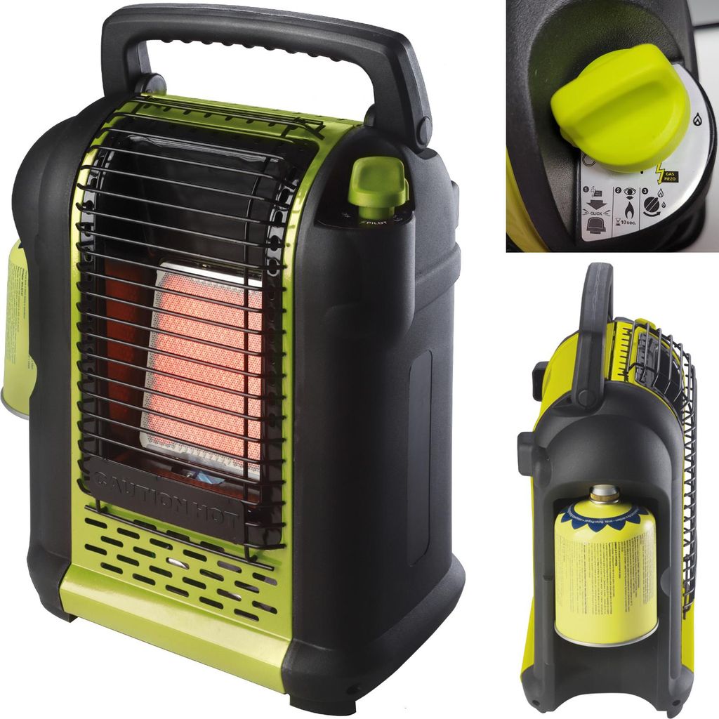 Oxystop Olymp 2Kw Cartouche de gaz Chauffage touristique à Image du produit 
