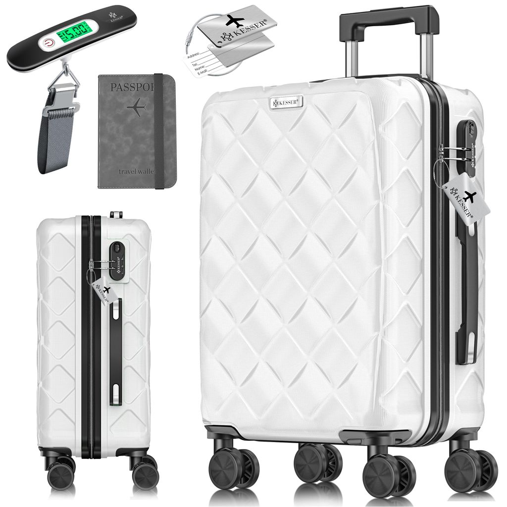 KESSER® Reisekoffer ABS Hartschalenkoffer 360° Rollen, Produktbild 