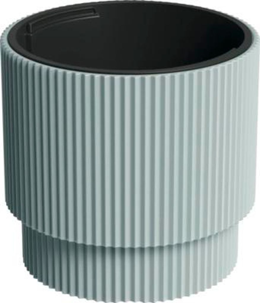 Pflanztopf Milly Kunststoff Ø 29,8 cm H 28,5 cm grau inkl. Produktbild 