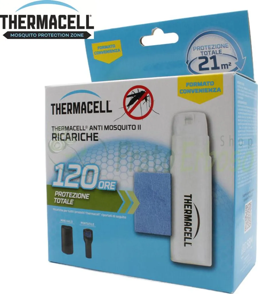 Refill Thermacell 120 Ore: Protezione Invisibile e Inodore per Esterni