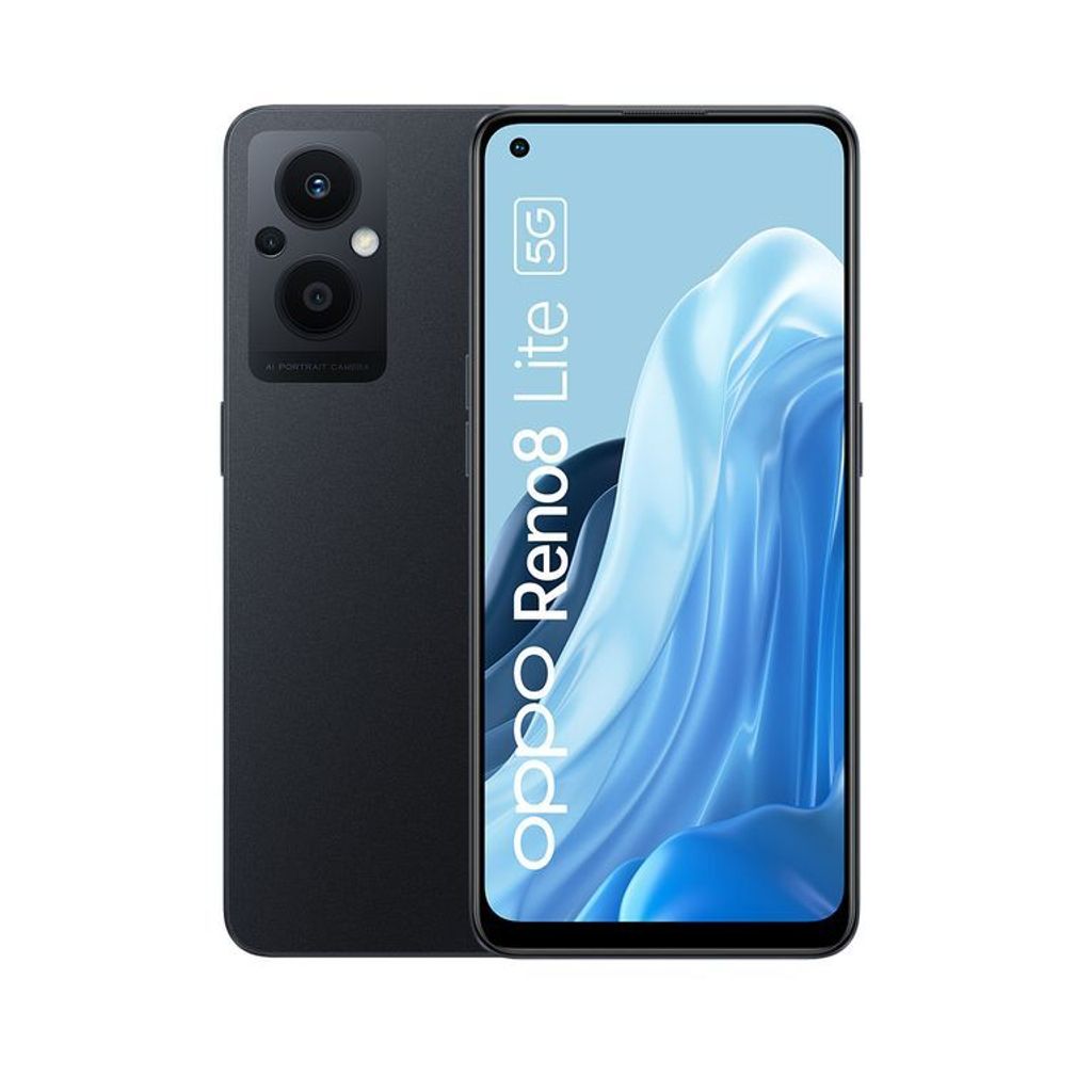 OPPO Reno 8 Lite 16,3 cm (6.43") Doppia SIM Android 11 5G USB Type-C 8 GB 128 GB 4500 mAh Nero