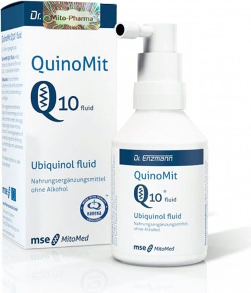 Dr. Enzmann Nahrungsergänzungsmittel Quinomit Q10 Fluid, Produktbild 